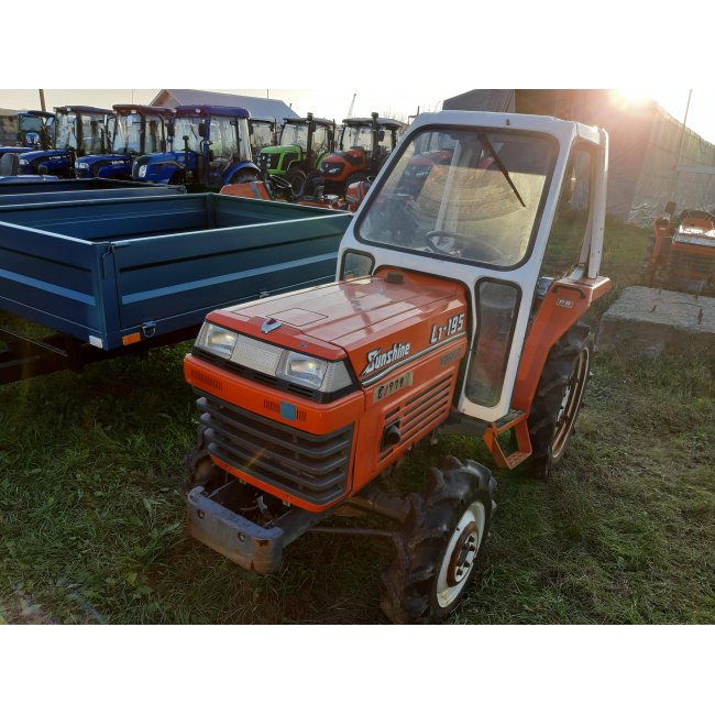 Мінітрактор KUBOTA L1-195 D напівдашок "канопі" з грунтофрезою Модельний рік 1991