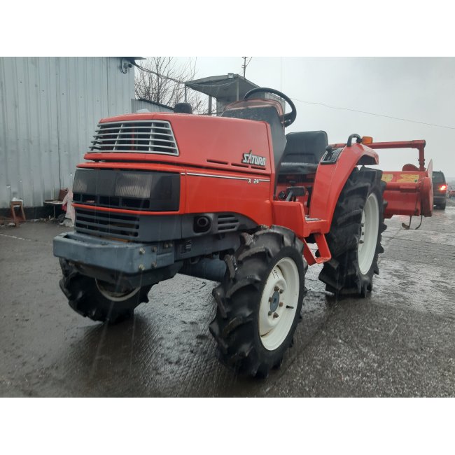 Минитрактор KUBOTA X24DT с грунтофрезой Модельний год 1992